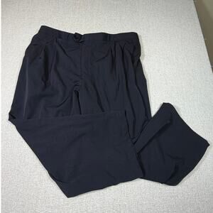 Smitty Men 44 Black Lightweight Stretch Pleated Front Referee Pants With Pockets